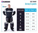 BLIND SAVE brankářský dres X Black Goalie Jersey 3