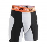 SALMING E-Series Protective Shorts White/Orange 0