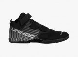 UNIHOC UX Goalie Shoe Black/Silver 1