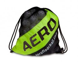 SALMING vak na míčky Aero Ballsack Black/Fluo Yellow