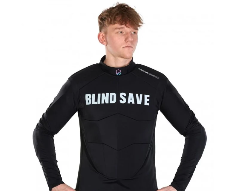BLINDSAVE brankářská vesta dlouhý rukáv SAMURAI Chest armour Rebound Control
