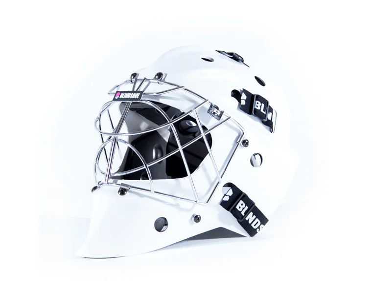 BLINDSAVE maska Original White Goalie Mask