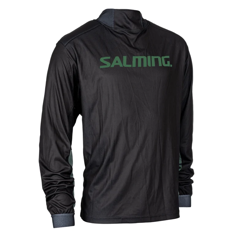 SALMING Goalie Legend Jsy SR Black/Camping Green